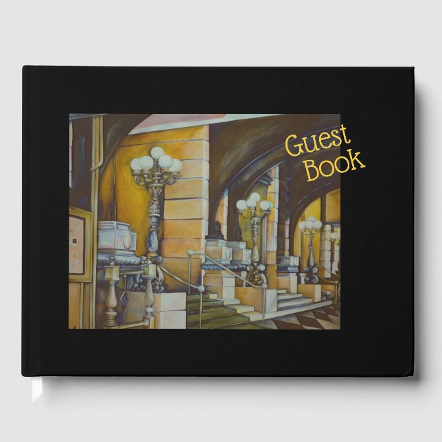 Livro De Visitas O Hotel Plaza, NYC (Frente)