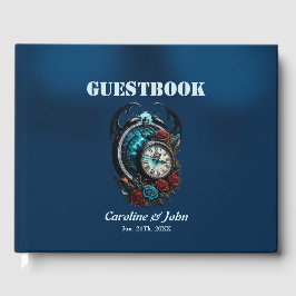 Livro De Visitas O Relógio Na Mista do Infinito.