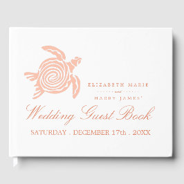 Livro De Visitas Oceano Tartaruga, Casamento de Praia de Coral Suav