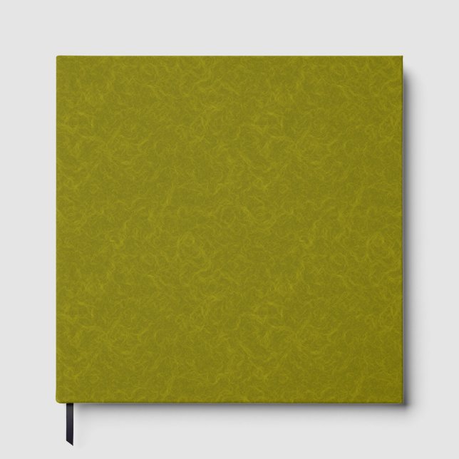 Livro De Visitas Olive green surface with subtle swirling pattern (Frente)