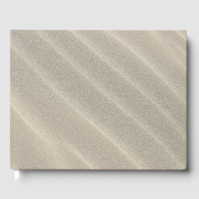 Livro De Visitas Ondas de areia (Frente)