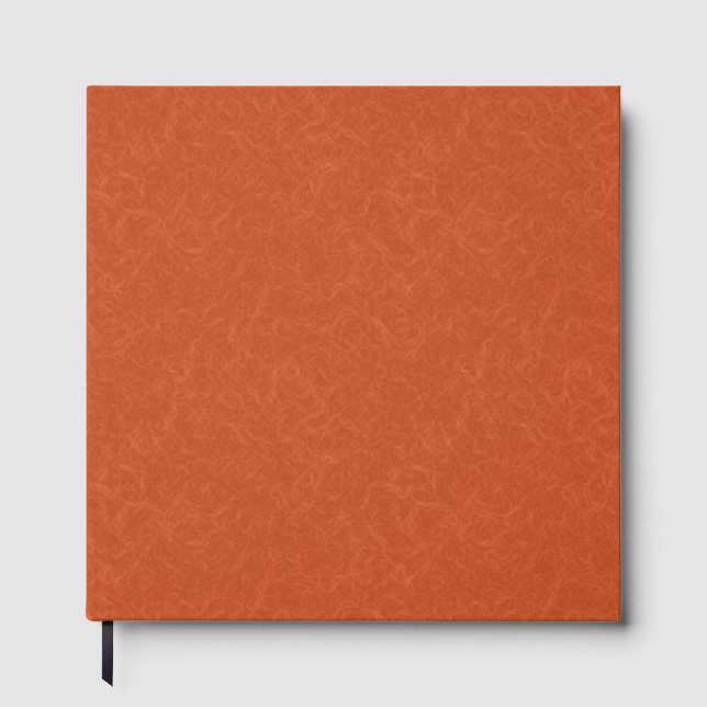 Livro De Visitas Orange textured surface with swirling pattern (Frente)