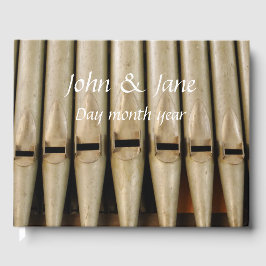 Livro De Visitas Organ Pipes Casamento Guestbook