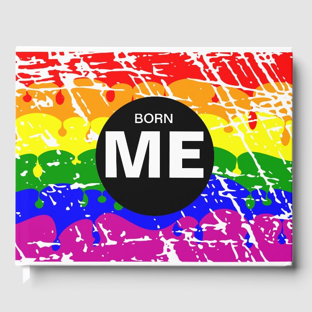 Livro De Visitas Orgulho gay casamento (Frente)