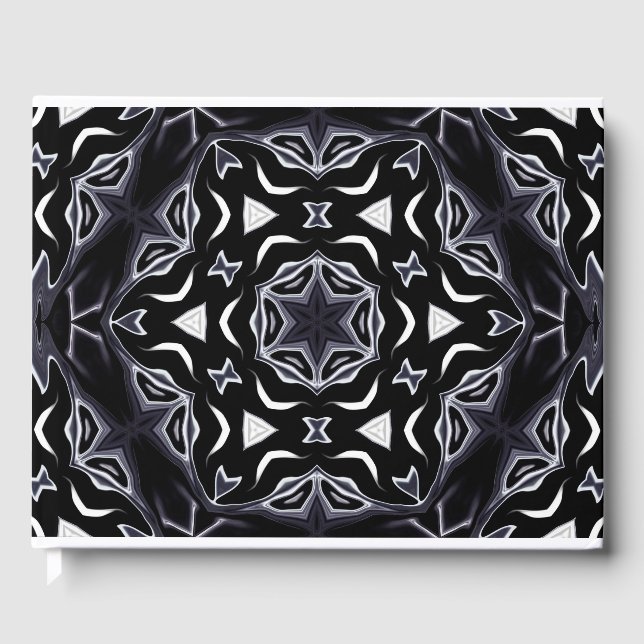 Livro De Visitas Ornamento árabe, asiático (Frente)