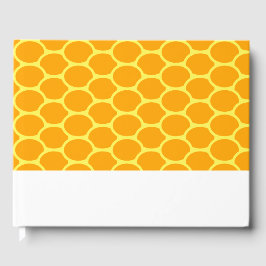 Livro De Visitas Ouro Amarelo-Amarelo-Amarelo com Diversão