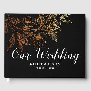 Livro De Visitas "Ouros De Amor" Casamento negro
