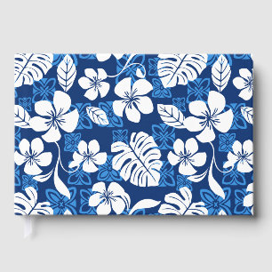 LIVRO DE VISITAS PADRÃO ALOHA FRIDAY EM AZUL