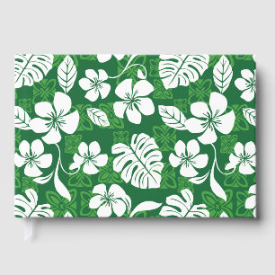 LIVRO DE VISITAS PADRÃO ALOHA FRIDAY EM PRETO E VERDE