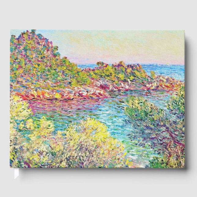 Livro De Visitas Paisagem perto de Monte Carlo (por Claude Monet) (Frente)