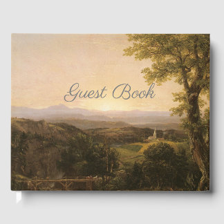 Livro De Visitas Paisagem Vintage