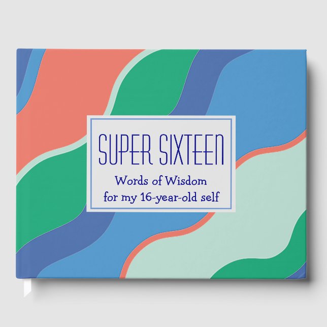 Livro De Visitas Palavras de Sabedoria SUPER SEZE 16 (Frente)