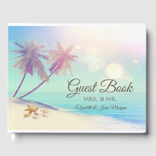 Livro De Visitas Palms Beach Conchas Casamento