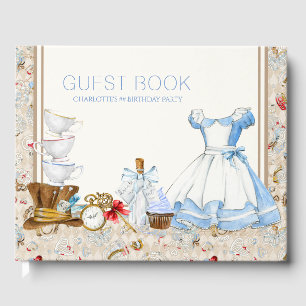 Livro de visitas para festa de aniversário da Alic