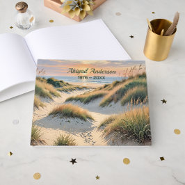 Livro De Visitas Pegadas na Duna da Praia