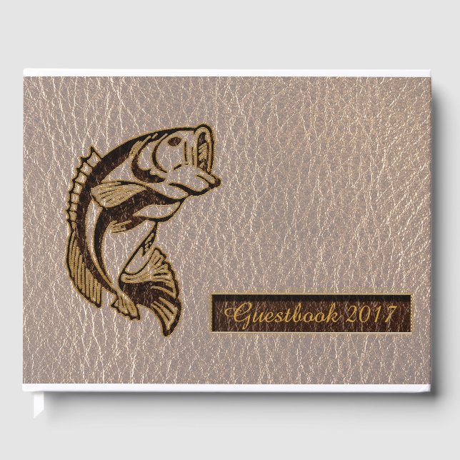 Livro De Visitas Peixe De Olho Molhado (Frente)