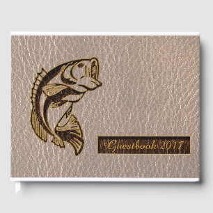 Livro De Visitas Peixes do Couro-Olhar macios