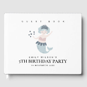 LIVRO DE VISITAS PEQUENA FESTA DE ANIVERSÁRIO DE CRIANÇA AZUL DE