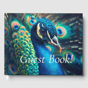 Livro De Visitas Perfil Peacock
