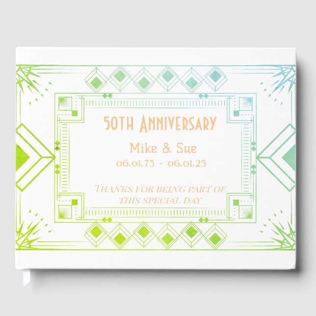 Livro de Visitas Personalizado de Aniversário Cont (Frente)