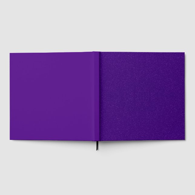 Livro de Visitas Personalizado Ruído Roxo (Completo)
