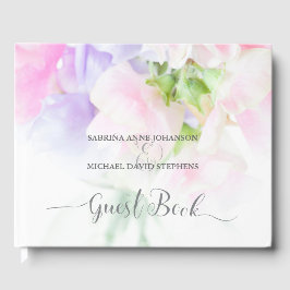 LIVRO DE VISITAS PÊS DOCES DE CASAMENTO DE GENETIM FLORÍFICO