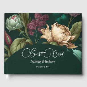 Livro De Visitas Pétalas de Flor