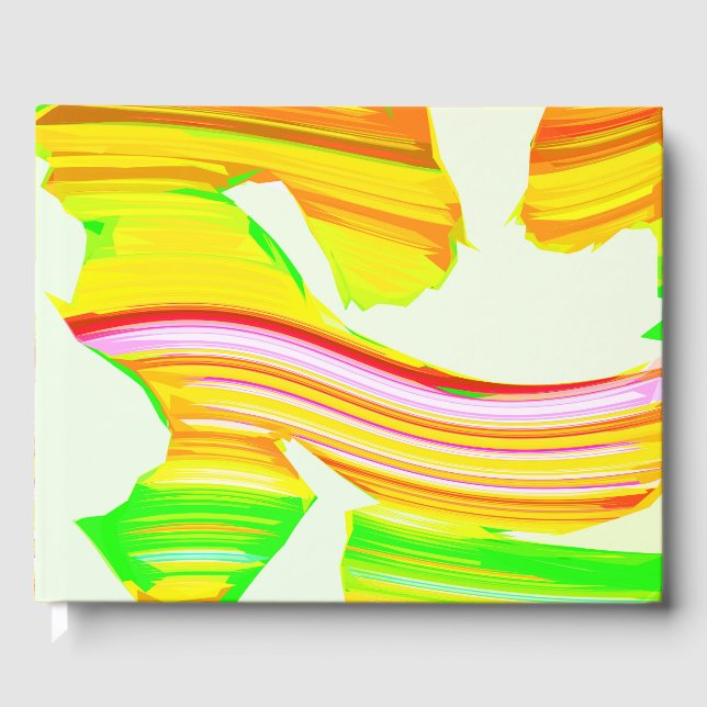 Livro De Visitas Pincel arco-íris (Frente)