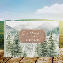Livro De Visitas Pine Verde Cabin Lake House Lodge