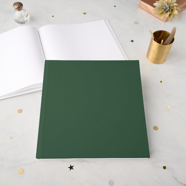Livro De Visitas Pinheiro Verde (Frente aberta)