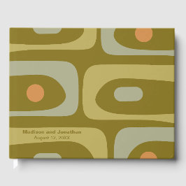 Livro De Visitas Piquete Retroativo Moderno do meio século Personal