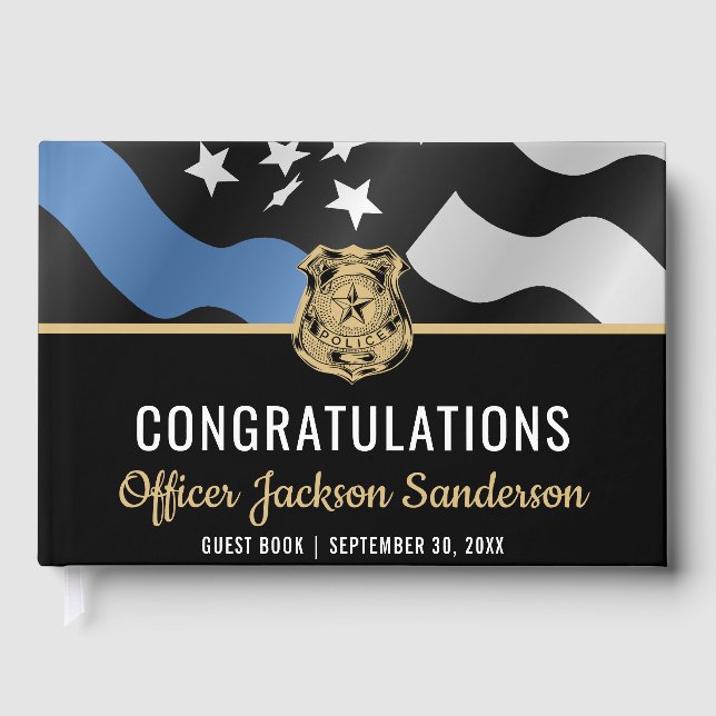 Livro De Visitas Polícia - Parte Polícia da Linha Azul (Frente)