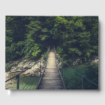 Ponte de suspensão simples sobre o rio Idrijca, Sl