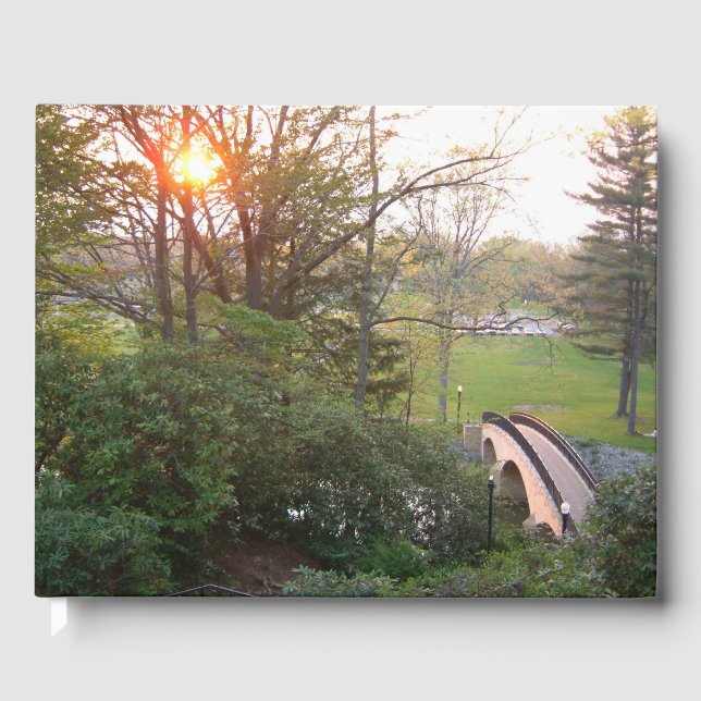 Livro De Visitas Ponte do Arco-íris Sunset no Grove City College (Frente)