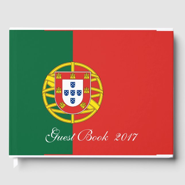 Livro De Visitas Portugal pavilhão Bandeira de Portugal (Frente)