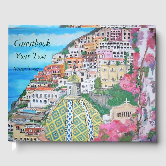 Livro De Visitas Positano, Guestbook (Frente)