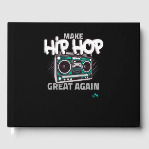 Livro De Visitas Presente Hip Hop   Tornar Excelente de Hip Hop Nov