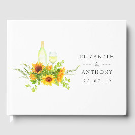 Livro De Visitas Provando de vinho de girassol