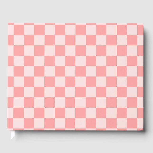 Livro De Visitas Quadro de verificação rosa (Frente)