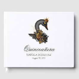 Livro De Visitas Quinze Anos Cisne Negro