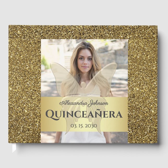 Livro De Visitas Quinze Anos de Ouro (Frente)