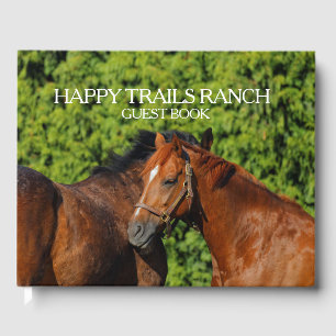 Livro De Visitas Rancho bonito/hospitalidade de dois cavalos da