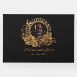 Livro De Visitas Recepção de casamento Gótica Romance