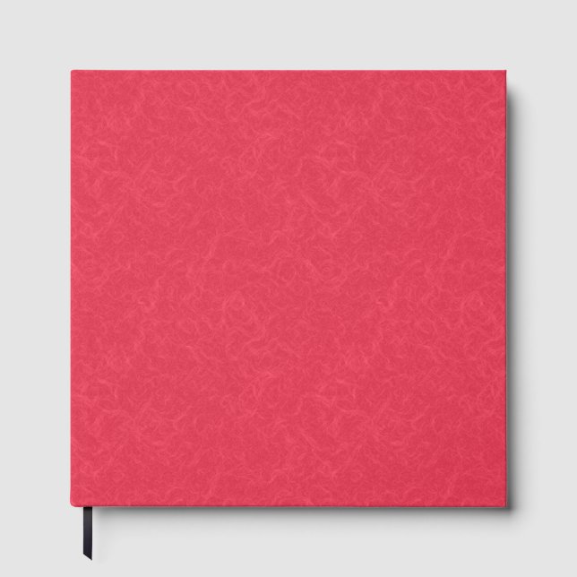 Livro De Visitas Red textured background with  swirling pattern (Frente)