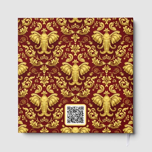 Livro De Visitas Regal Legacy: Crimson & Gold Mara Trumpeting Glory (Verso)