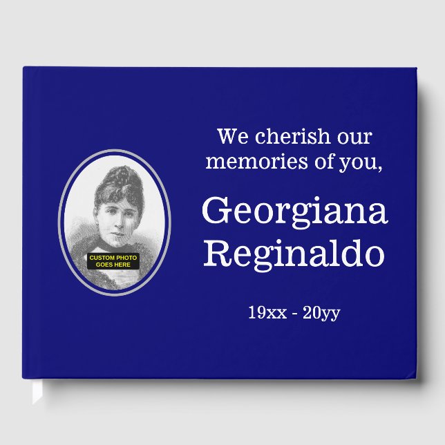 Livro De Visitas Respeitável, Guia de Condolências Básicas (Frente)