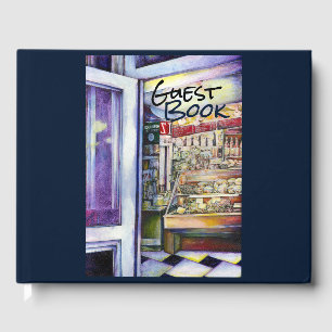 Livro De Visitas Respire frio em um Deli quente