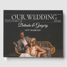 Livro De Visitas Revista Editorial Fotos Casamento