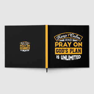 Livro De Visitas Reze e Confie no Plano Ilimitado de Deus baseado n