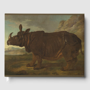 Livro De Visitas Rinocerontes (por Jean-Baptiste Oudry)